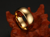 Anneaux de mariage en tungstène pour hommes classiques de 8 mm