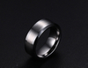 Bague de fiançailles en carbure de tungstène pour hommes, résistante aux rayures, 8mm